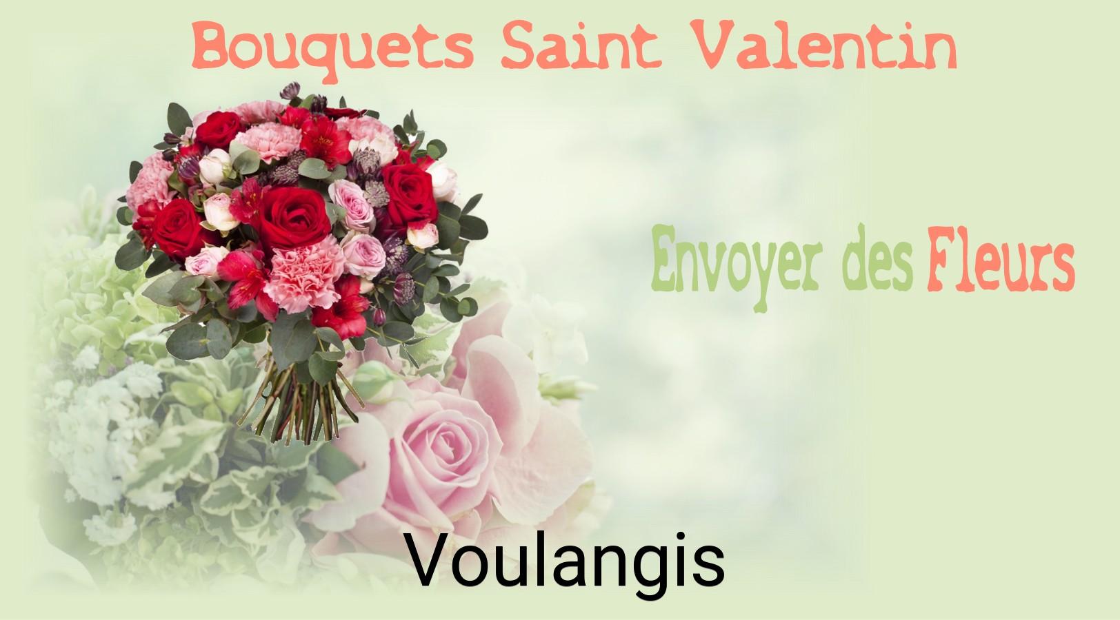 Roses de Saint-Valentin livrées à Voulangis